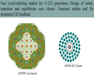 Physics Stimulation for Heavy Water Reactors